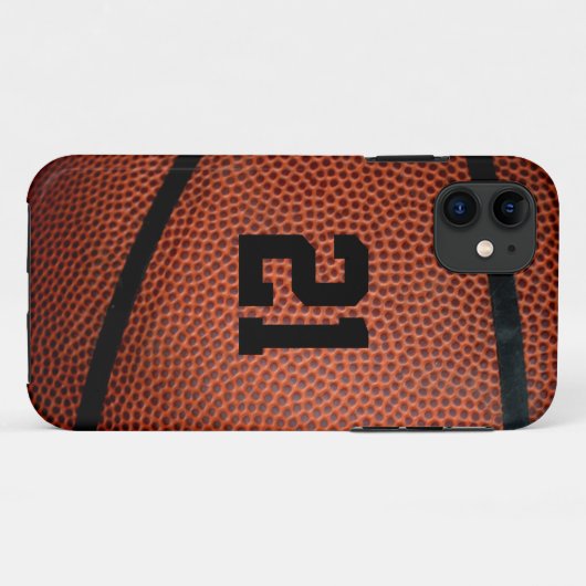 Lederen honkbal Case-Mate iPhone case (Achterkant (horizontaal))