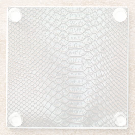 Lederen huid, gestructureerde achtergrond glazen onderzetter (Achterkant)