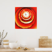 Lederen in de sleutel van het levensalbum poster (Keuken)