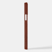 Lederen iPhone 12 iPhone Hoesje (Rechterkant)