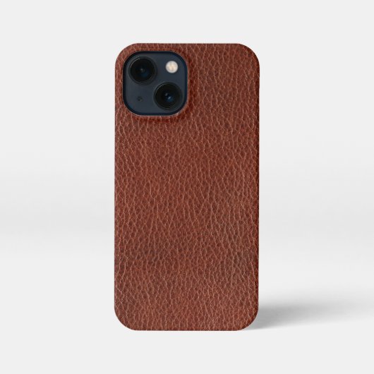 Lederen iPhone 13 Mini Hoesje (Achterkant)