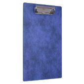 Lederen kijken naar overgegoten blauw klembord (Rechts)