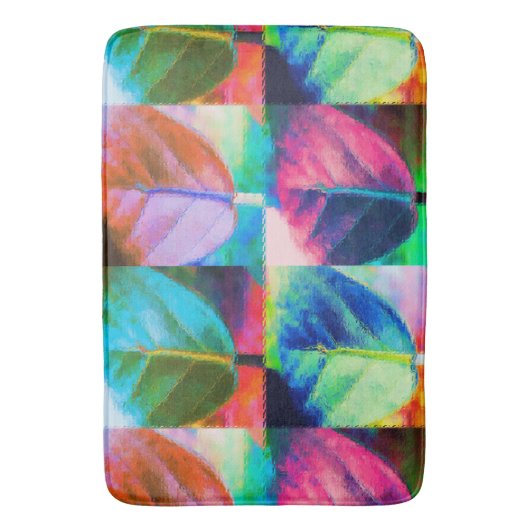 lederen kleuren badmat (Voorkant Verticaal)