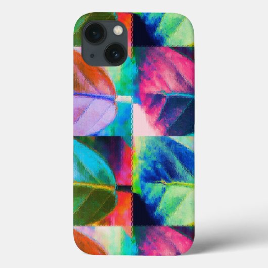 lederen kleuren Case-Mate iPhone case (Achterkant)