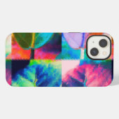 lederen kleuren iPhone hoesje (Achterkant horizontaal)