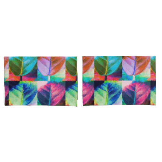 lederen kleuren kussensloop (Voorkant-Set)