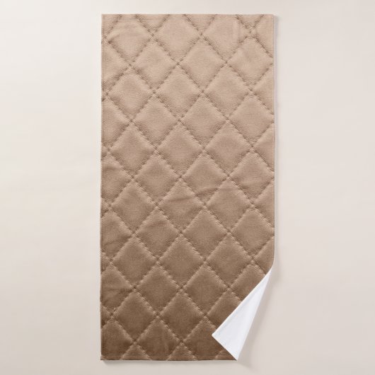 Lederen, kunstleder, patroon, abstract, dierlijk; badhanddoek (Badhanddoek)