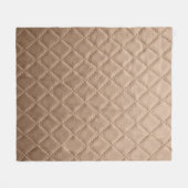Lederen, kunstleder, patroon, abstract, dierlijk; fleece deken (Voorkant (Horizontaal))