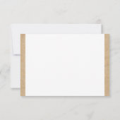 lederen lederen look, persoonlijke kaart (Achterkant)