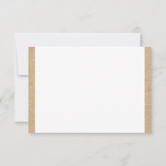 lederen lederen look, persoonlijke kaart (Achterkant)