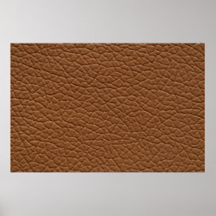 Lederen lichte bruine tinten grote textuur. abs poster