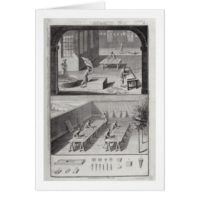Lederen looien uit de "Encyclopedie" door Denis (Voorkant)