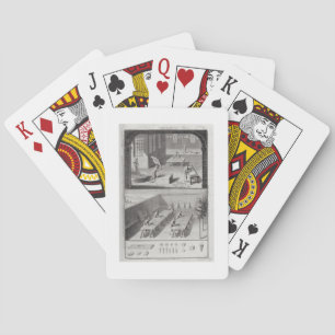 Lederen looien uit de "Encyclopedie" door Denis Speelkaarten