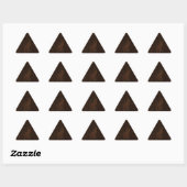 Lederen look kat donker sticker (Vel)