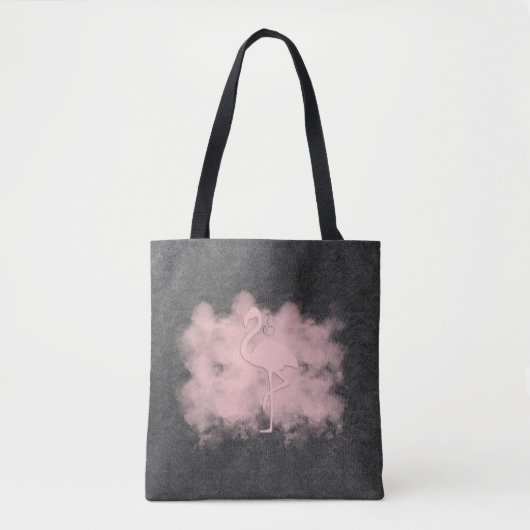 Lederen look roze Flamingo Cloud Tas (Voorkant)