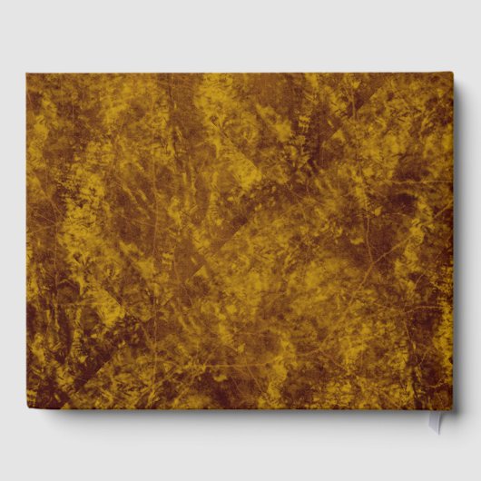 Lederen marmeren look faux | Visitor Log manuel Gastenboek (Achterkant)