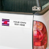 LEDEREN MEISJE PRIDE BUMPERSTICKER (Op Truck)