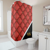  lederen monogram douchegordijn (In situ)