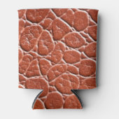 Lederen patroon blikjeskoeler (Voorkant)