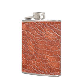 Lederen patroon heupfles (Links)