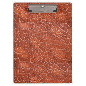 Lederen patroon klembord (Voorkant)