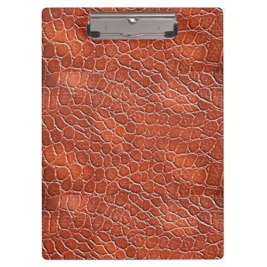 Lederen patroon klembord (Voorkant)