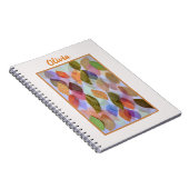  lederen patroon notitieboek (Rechterzijde)