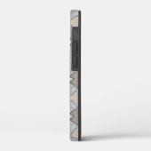 Lederen patroon van gesmolten, op aarde gekloonde, Case-Mate iPhone case (Achterkant / Links)