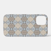 Lederen patroon van gesmolten, op aarde gekloonde, Case-Mate iPhone case (Achterkant (horizontaal))