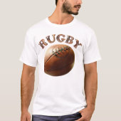 Lederen Rugby - Unisex Rugby T-shirt (Voorkant)