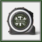 Lederen Structuur Tool Set Naam Datum Groen Rolmaat