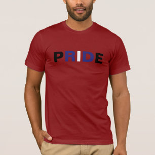 Lederen T-shirt