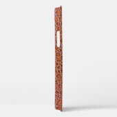 lederen textuur achtergrondstructuur, kunst, achte Case-Mate iPhone case (Achterkant / Rechts)