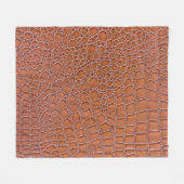 lederen textuur achtergrondstructuur, kunst, achte fleece deken (Voorkant (Horizontaal))