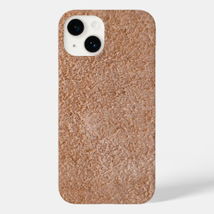 Lederen textuur suède achtergrond patroon Natural  Case-Mate iPhone 14 Hoesje