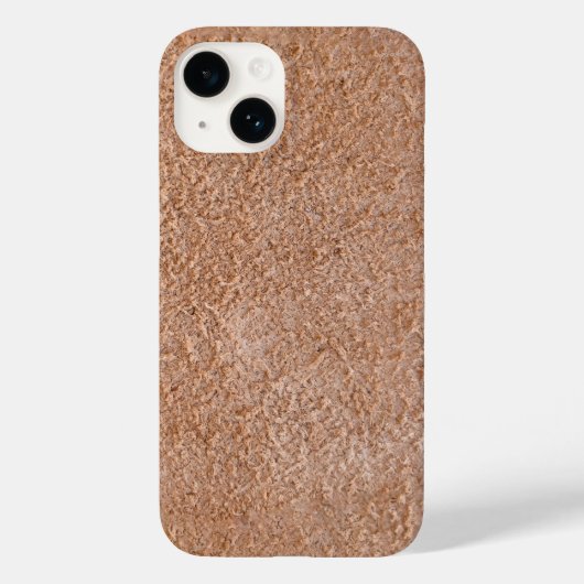 Lederen textuur suède achtergrond patroon Natural Case-Mate iPhone Case (Achterkant)