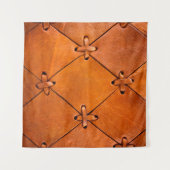 Lederen textuur. wandkleed (Voorkant (horizontaal))