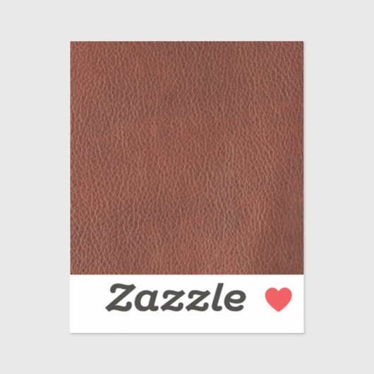 Lederen Tiny 2 x 2 inch Sticker (Vel)