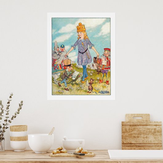Lederen uit Alice: Alice en haar vrienden Poster (Keuken)
