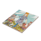 Lederen uit Alice: Alice en haar vrienden Tegeltje (Zijkant)