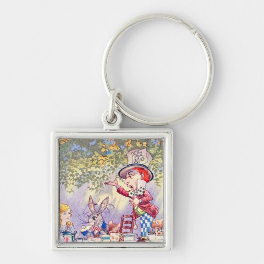Lederen uit Alice: een Mad Tea Party Sleutelhanger (Voorkant)