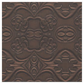 Lederen van Baroque Floral Faux Stof (Close Up)