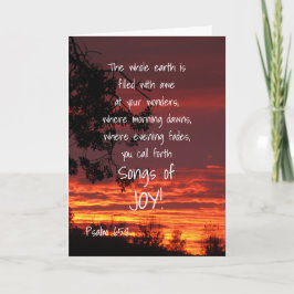 Lederen van het Wenskaart "Joy Adult Baptism" Kaart