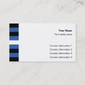 Lederen Vlag Trick-kaart Visitekaartje (Achterkant)