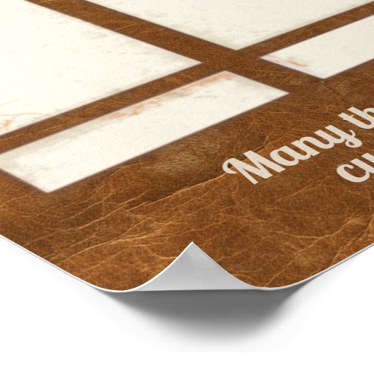 Lederen werknemer van het poster van de maandfotov (Hoek)