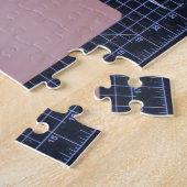 Lederen werktuigkit - 11x14 - 252 pc's legpuzzel (Zijkant)