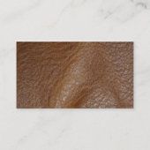 Lederen Westerne stijl 9 Visitekaartjes (Achterkant)