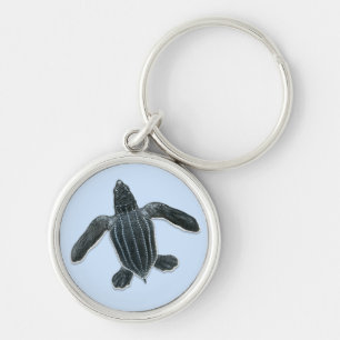 Lederen Zeeschildpad Jong Sleutelhanger