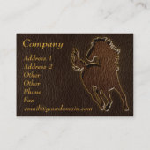 Lederen zien er uit als donker visitekaartje (Achterkant)