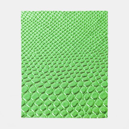 Lederglansstructuur,  achtergrondgebonden fleece deken (Voorkant)